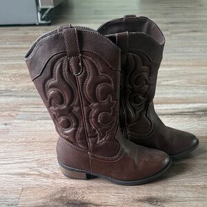 Cat & Jack Brown Kids Boots
